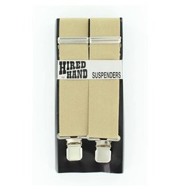 Hired Hand Hired Hand Tan Suspenders N8510008