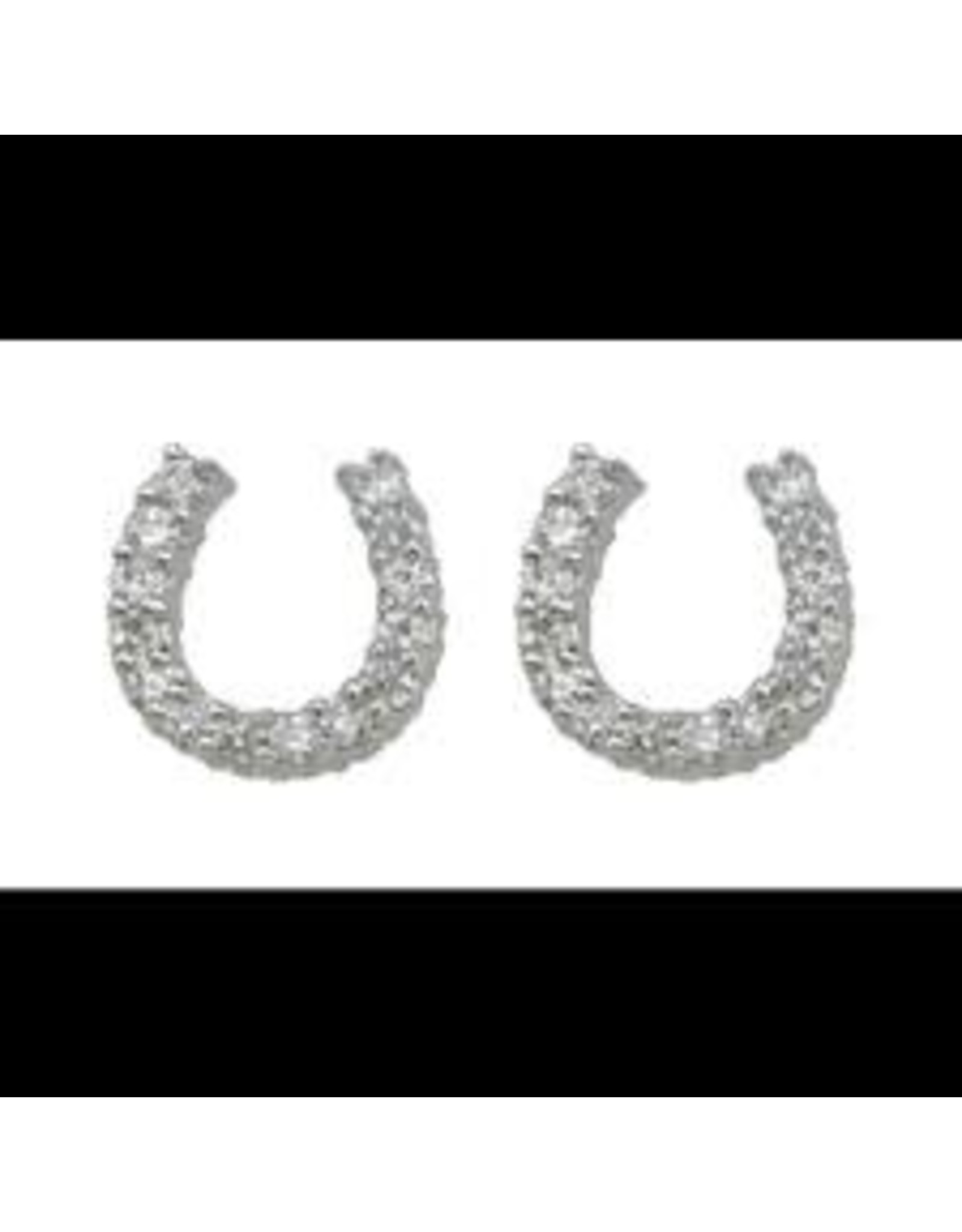Montana Silversmiths Montana Silversmith CZ Horseshoe Earrings ER1251