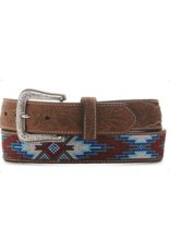 Nocona Nocona Mens Blue Woven Aztec Belt N210004644