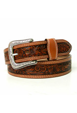 Nocona Nocona Tooled Brown Belt N2496808