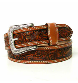 Nocona Nocona Tooled Brown Belt N2496808