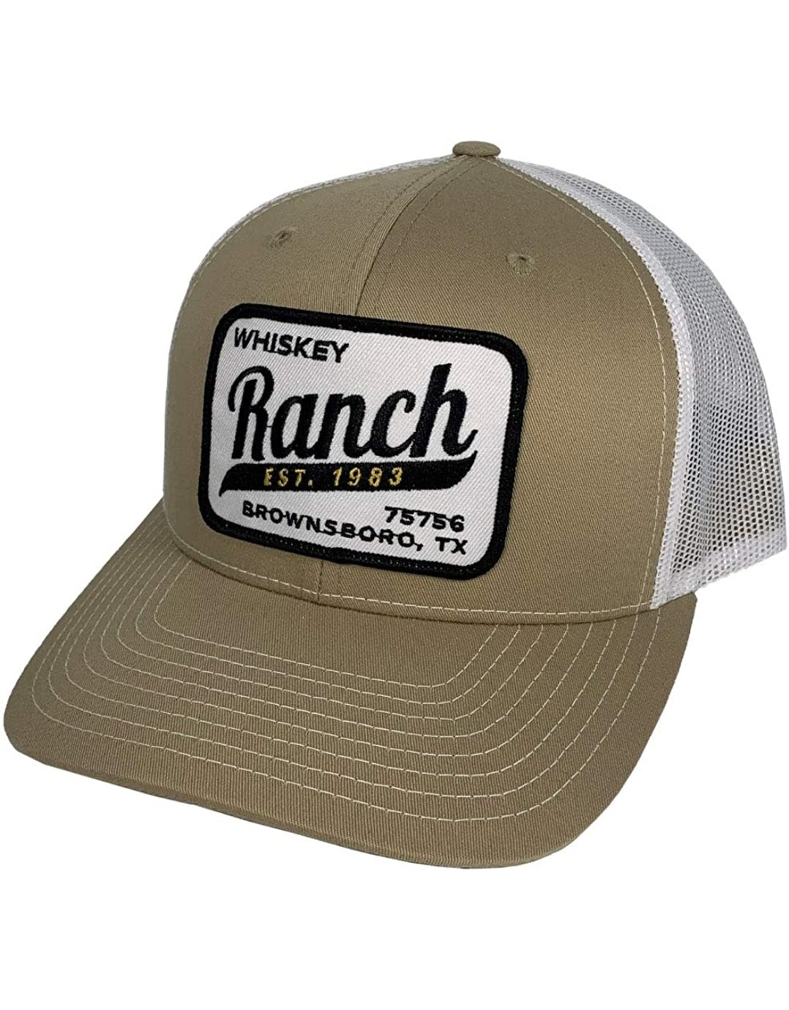 Whiskey Bent Hat Co. Whiskey Bent Hat Co. The Zip Tan Trucker Cap