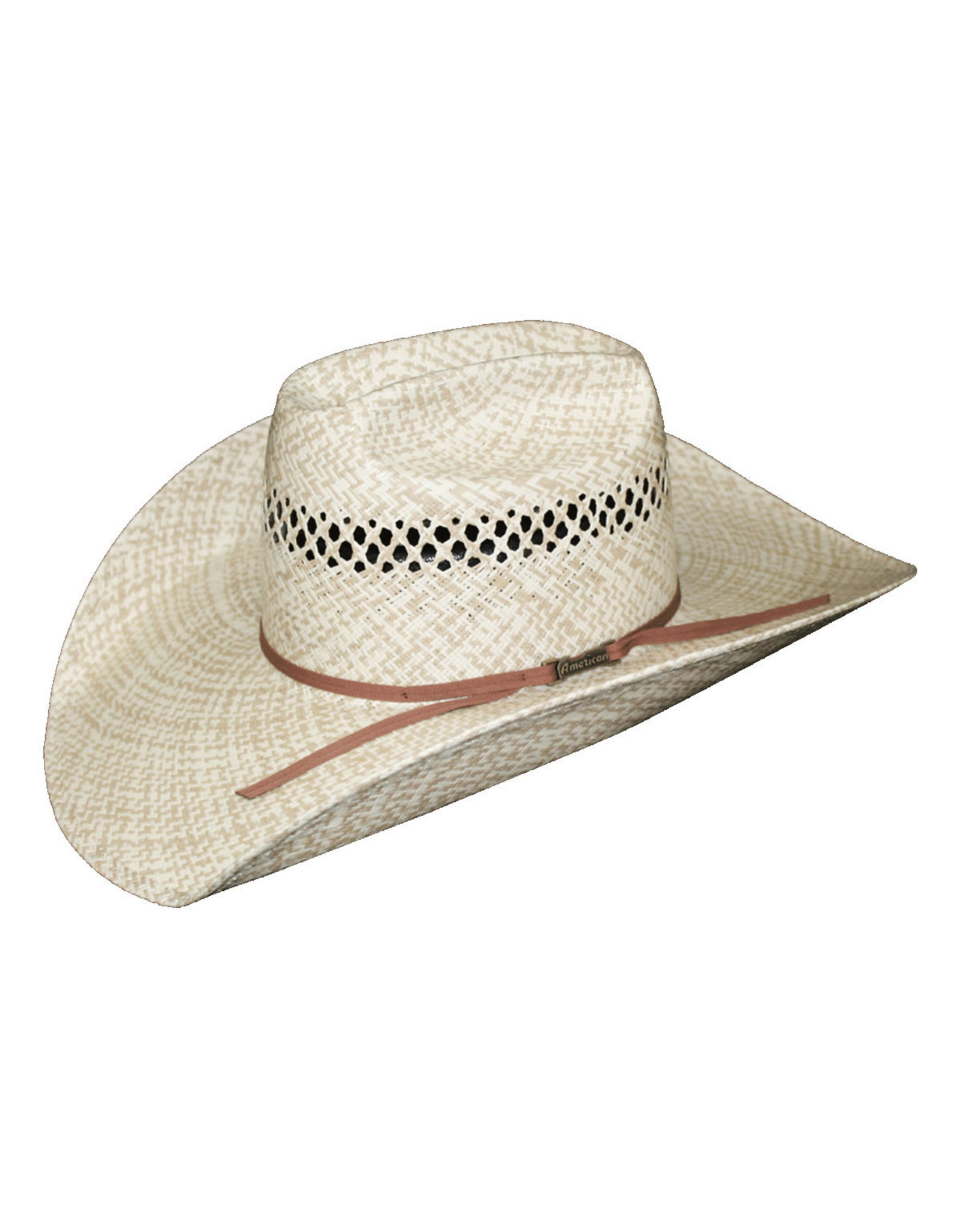 American Hat Co American Hat Co. 2C Whiskey 6500 S-KM Straw Cowboy Hat