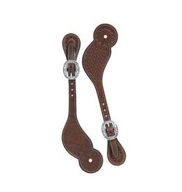 Weaver Weaver Basin Cowboy Collection Smaller Spur Straps 30-0175-BR