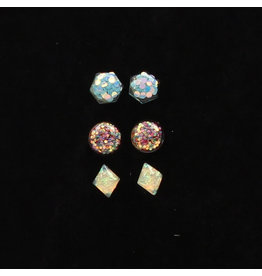 Blazin Roxx Blazin Roxx Glittery Stud Earrings 3049931