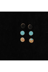 Blazin Roxx Blazin Roxx Glitter Small Stud Earrings 3050697