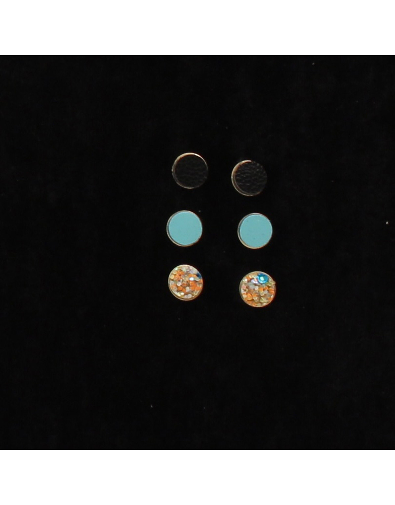 Blazin Roxx Blazin Roxx Glitter Small Stud Earrings 3050697