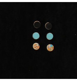 Blazin Roxx Blazin Roxx Glitter Small Stud Earrings 3050697