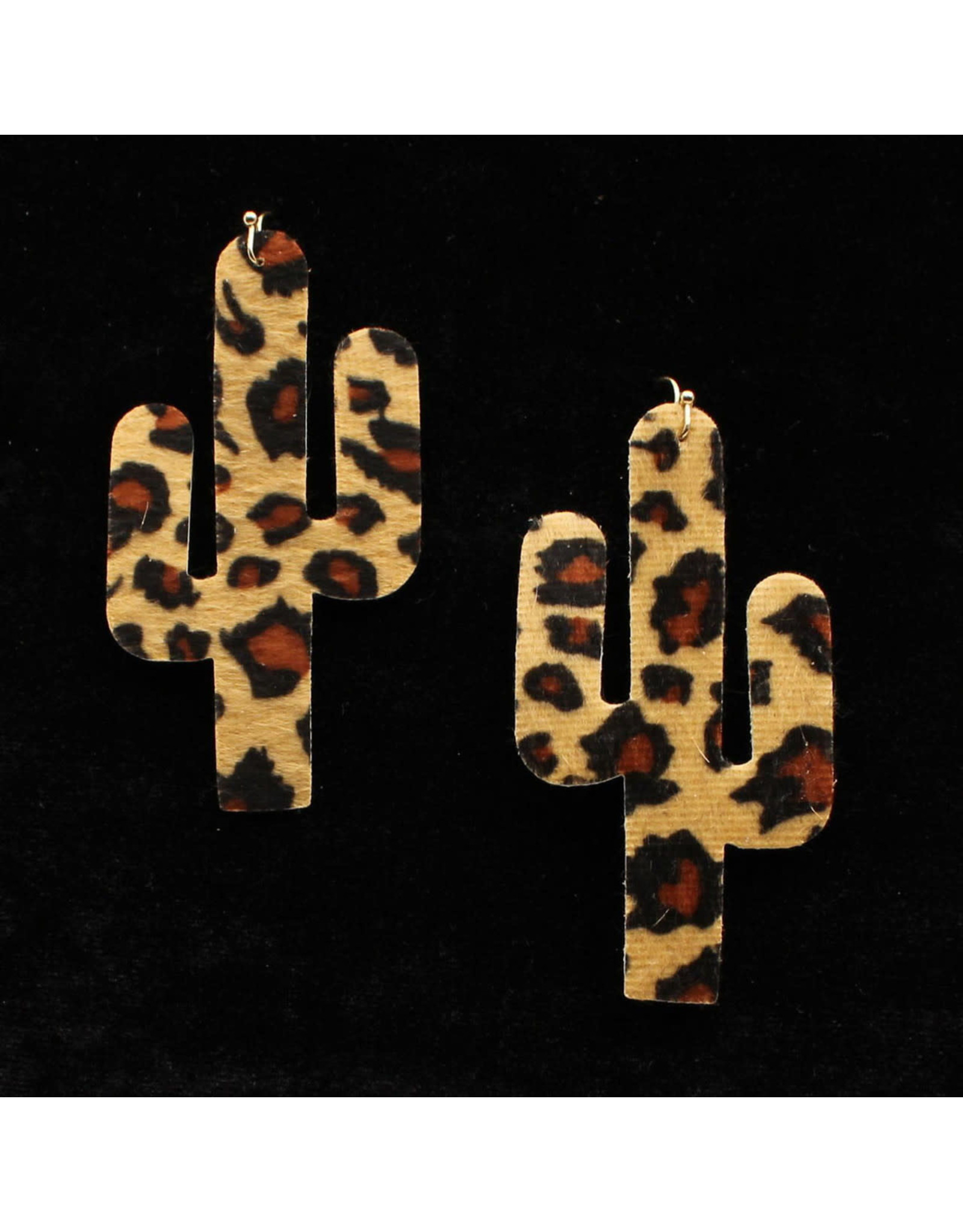 Blazin Roxx Blazin Roxx Leopard Cactus Earrings 30966