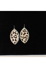 Silver Strike Silver Strike Leopard Crystal Earrings D460013105