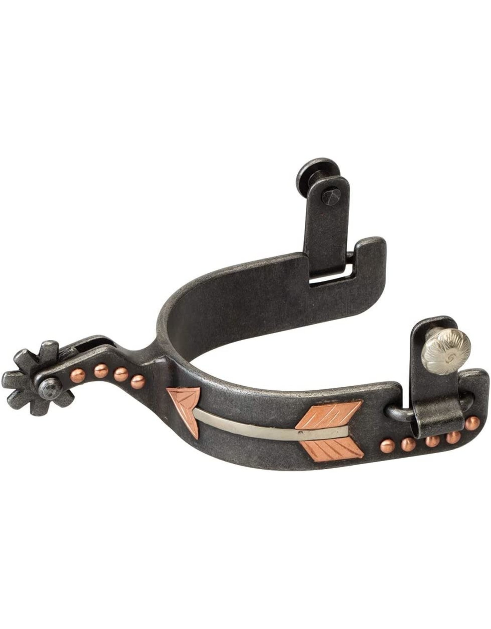 Weaver Weaver Ladies Black/Copper Arrow Spurs 25505-53-12