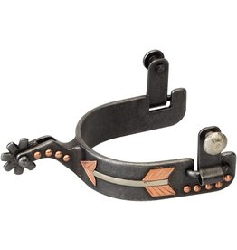 Weaver Weaver Ladies Black/Copper Arrow Spurs 25505-53-12