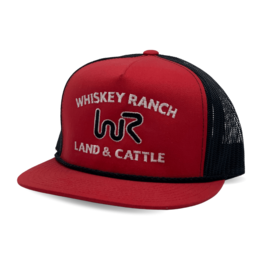 Whiskey Bent Hat Co. Whiskey Bent Hat Co. Waylon Brand Red Cap