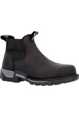 Georgia Boot Men’s Eagle 1 Waterproof Chelsea Black GB00563 Steel Toe Work Boots