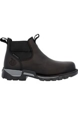 Georgia Boot Men’s Eagle 1 Waterproof Chelsea Black GB00563 Steel Toe Work Boots