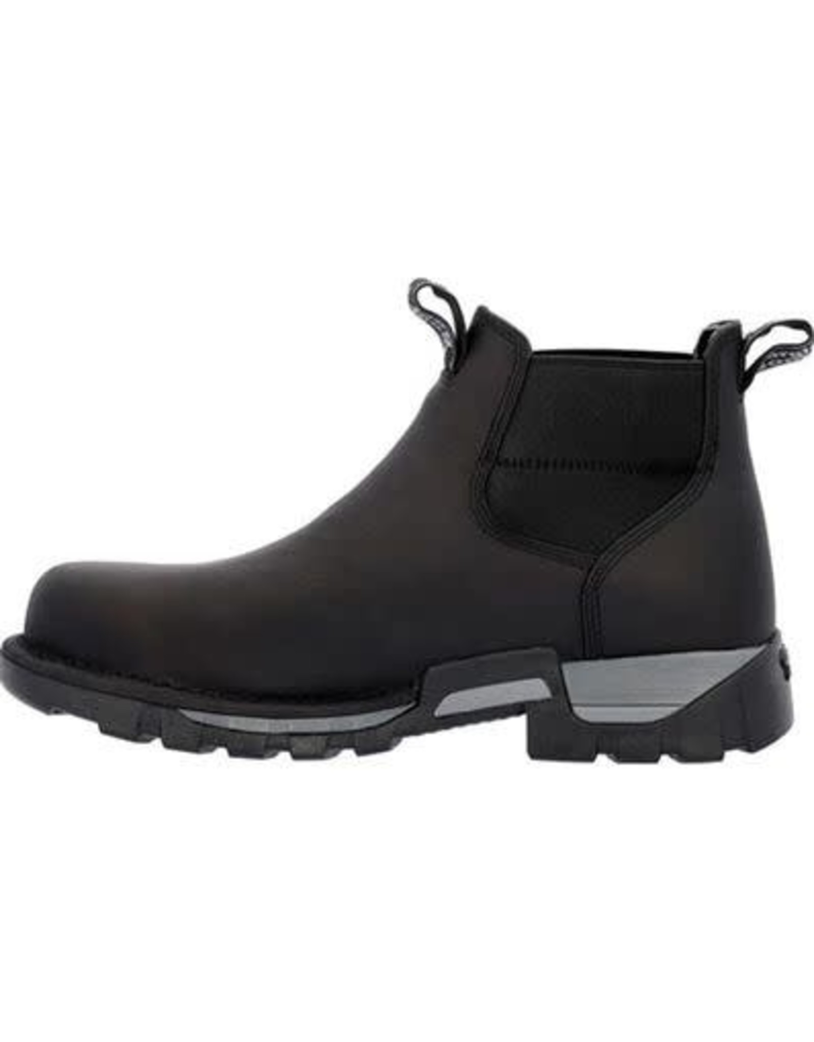 Georgia Boot Men’s Eagle 1 Waterproof Chelsea Black GB00563 Steel Toe Work Boots
