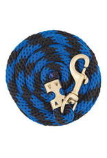 Weaver Weaver 8’ Poly 35-2155-T24 Blue/Black Lead Rope