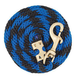 Weaver Weaver 8’ Poly 35-2155-T24 Blue/Black Lead Rope