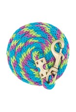 Weaver 8’ Poly 35-2155-B17 Lime/Blue/Purple Lead Rope