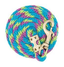 Weaver 8’ Poly 35-2155-B17 Lime/Blue/Purple Lead Rope