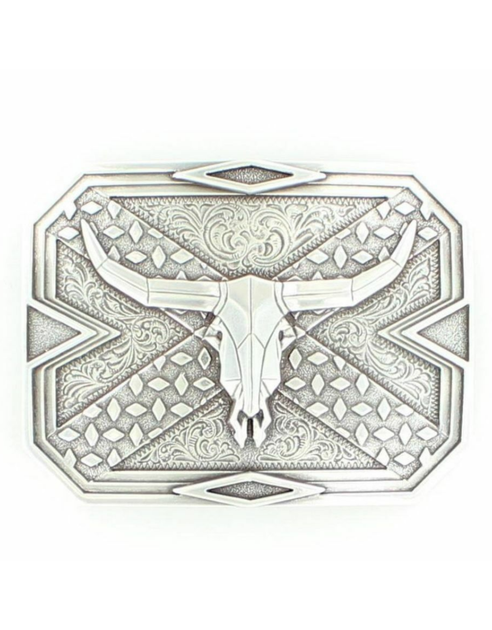 M&F Nocona 37680 Flag /Steer Head Buckle