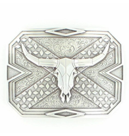 M&F Nocona 37680 Flag /Steer Head Buckle