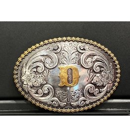 Nocona Nocona D 37072-D Initial Buckle