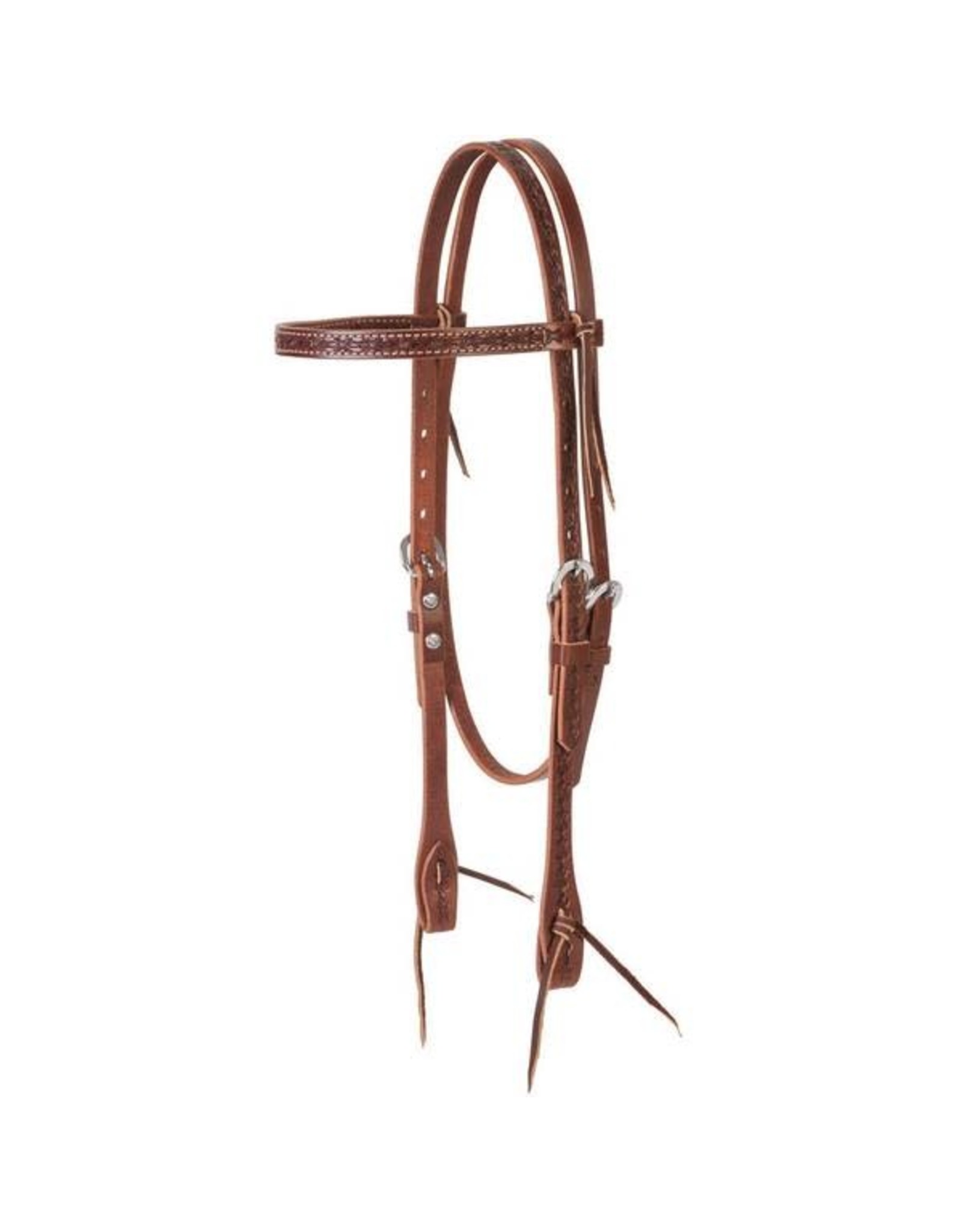Weaver Barbed Wire Collection Browband Headstall 10-0367