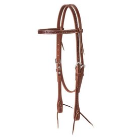 Weaver Weaver Barbed Wire Collection Browband Headstall 10-0367