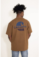 Carhartt Mens 105710-B00 Oiled Walnut Heather Short Sleeve T-Shirt
