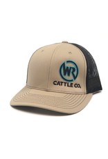 Whiskey Bent Hat Co. Whiskey Ranch 112 Khaki Trucker Cap