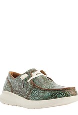 Ariat Ariat Ladies Hilo Vintage Turquoise Floral Embossed 10044588 Casual Shoes