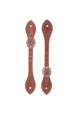 Weaver Weaver Mens Flared/Spotted Canyon Rose Spur Straps 30-0301