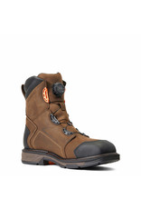 Ariat Men's Workhog XT 8” BOA H2O Chocolate Brown 10038922 Carbon Toe Work Boots