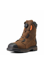 Ariat Men's Workhog XT 8” BOA H2O Chocolate Brown 10038922 Carbon Toe Work Boots