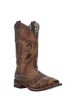 Laredo Laredo Ladies Charli Lace Tan 5893 Western Boots