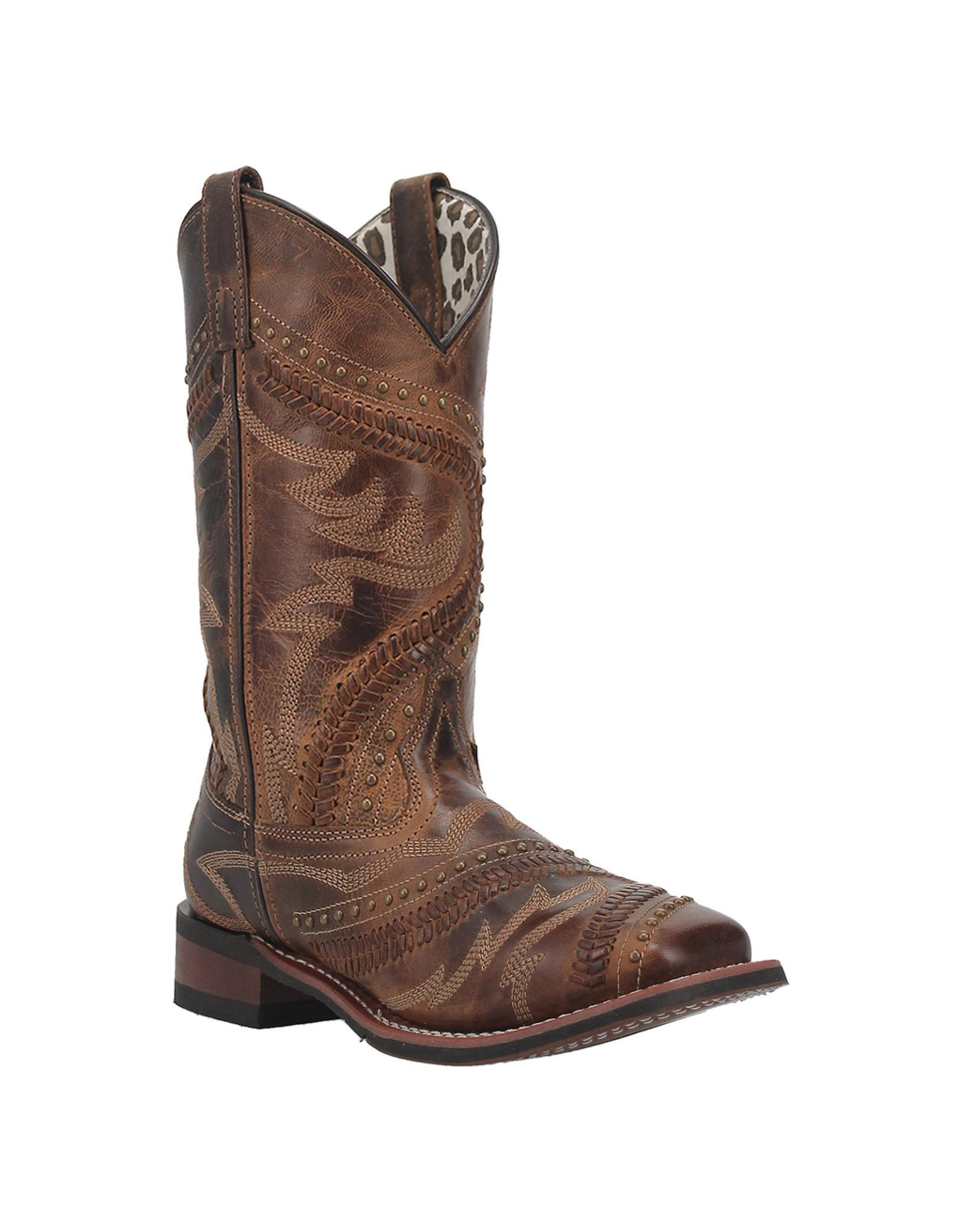 Laredo Laredo Ladies Charli Lace Tan 5893 Western Boots
