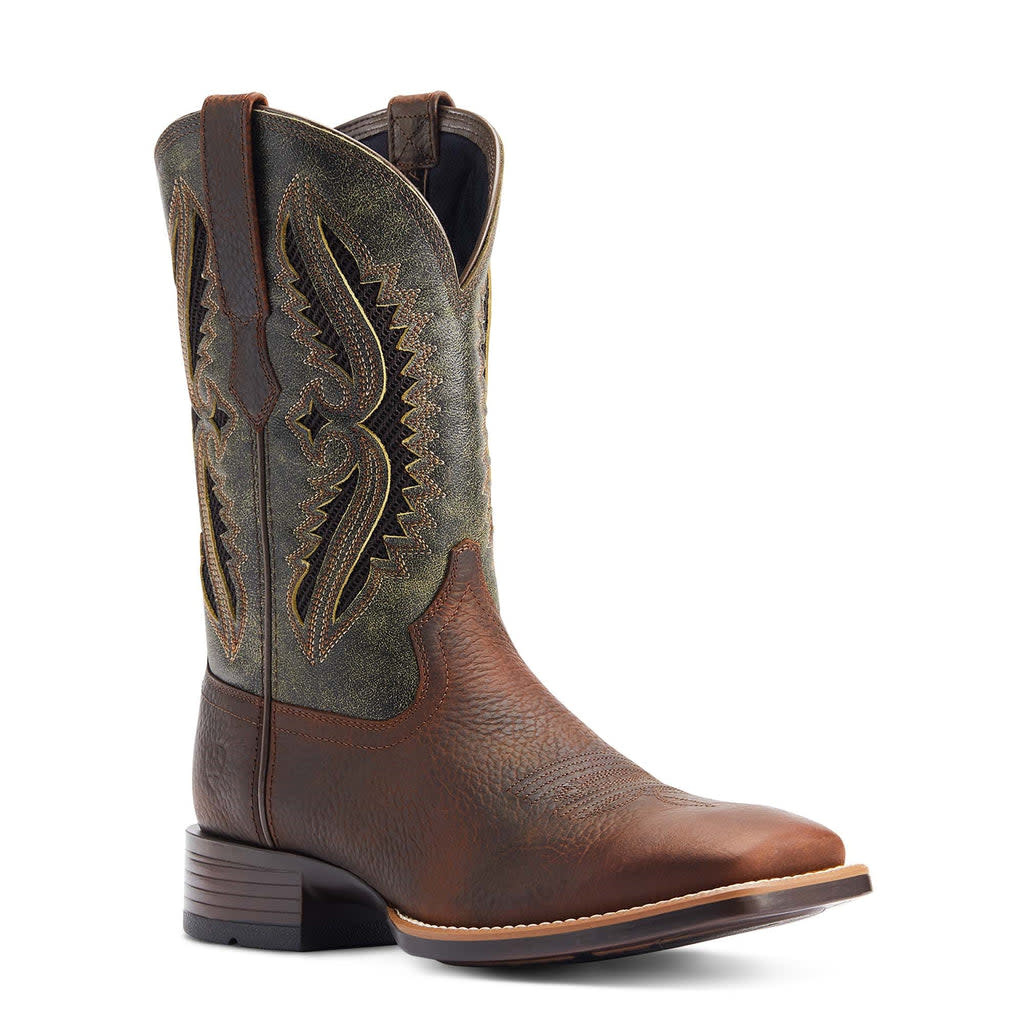 Ariat Men's Western Rowder VentTek 360 Rowdy Rust/Forest