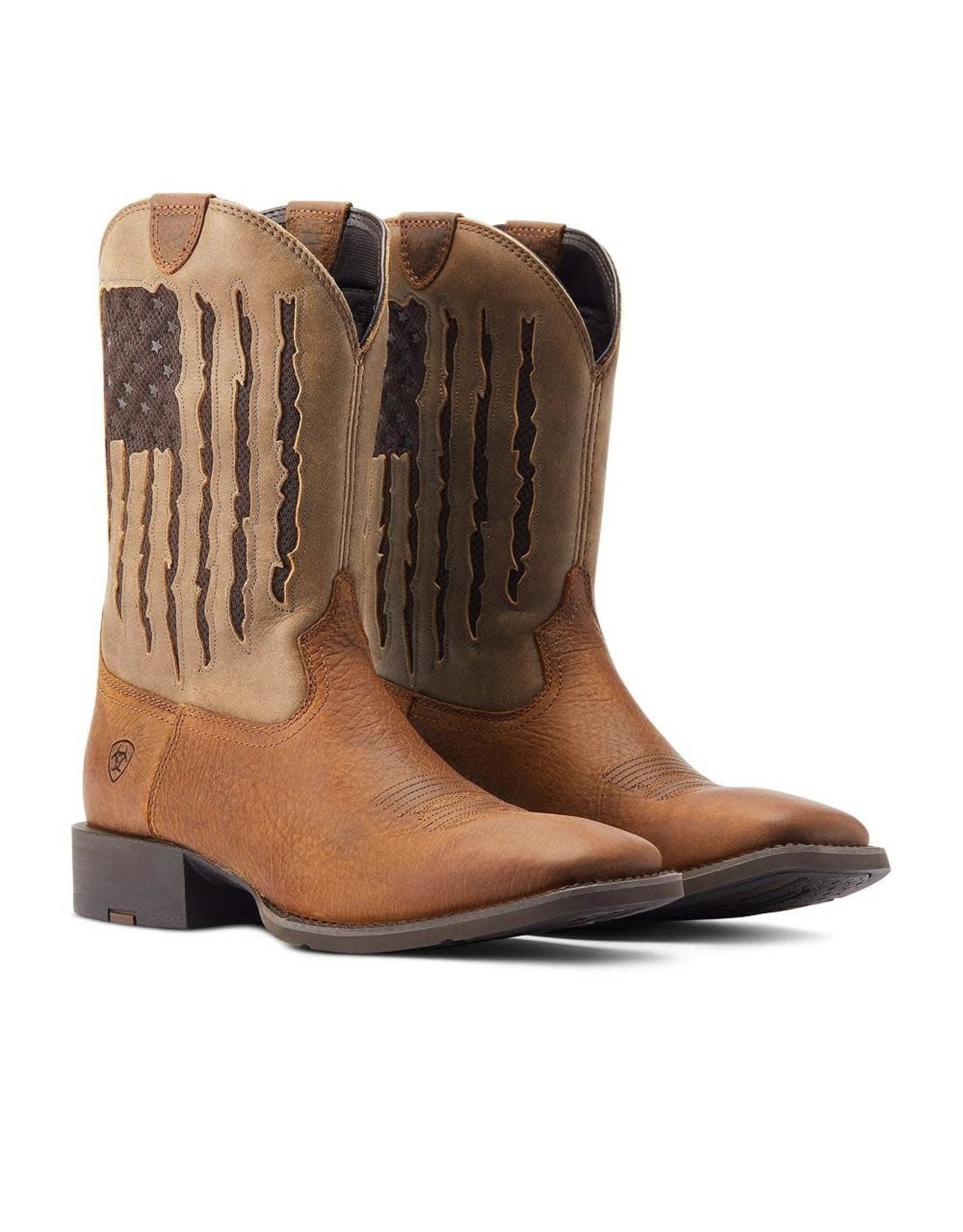 Ariat Ariat Men’s Western Sport My Country VentTek Faithful Brown 10044564 Western Boots