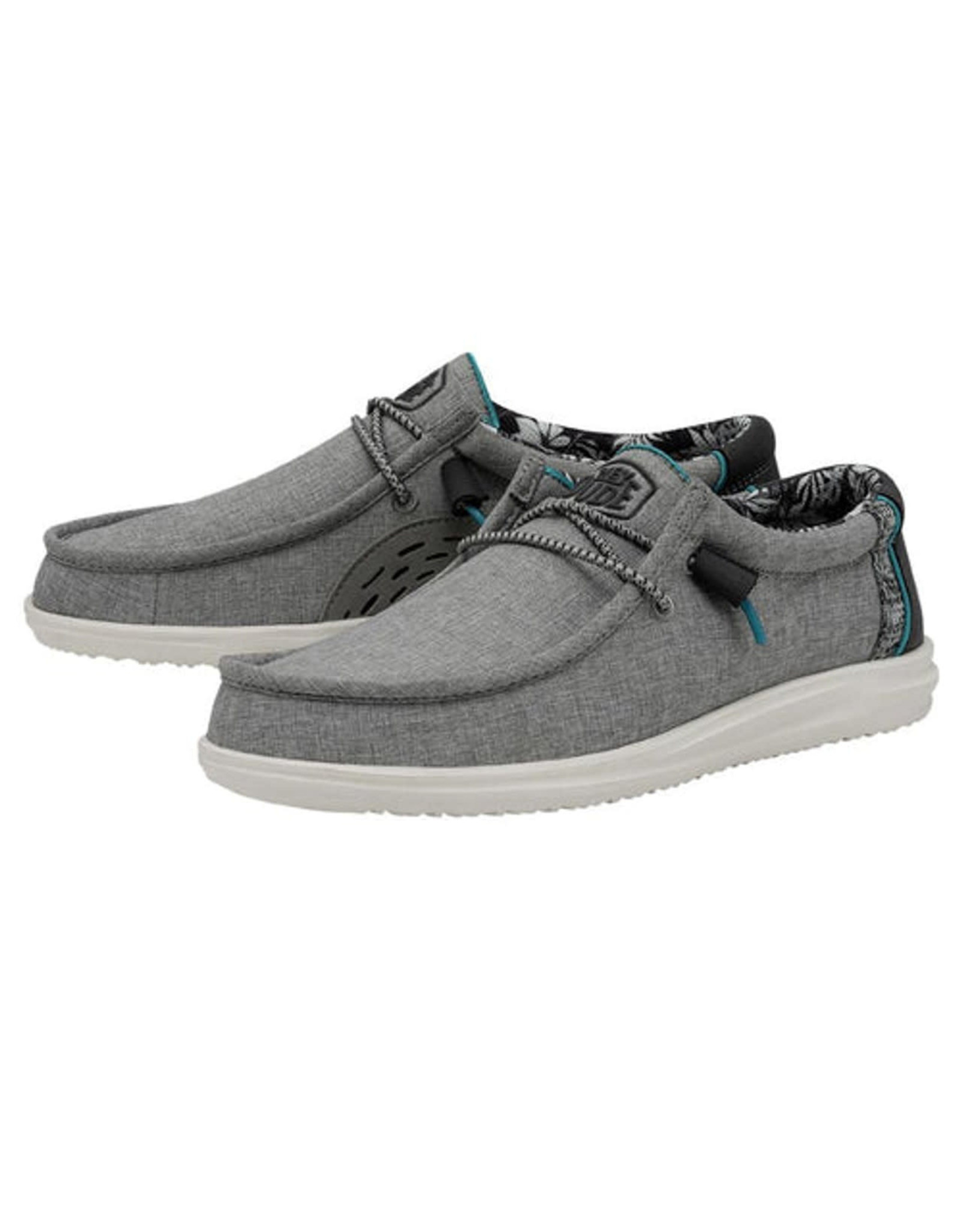 Hey Dude Hey Dude Wally H2O Graphite 40013-014 Casual Shoes - Nelson ...