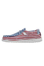 Hey Dude Hey Dude Men's Wally Patriotic Stars and Stripes 40001-9C8 Casual Shoes