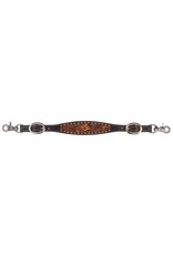 Circle Y Circle Y Dusty Floral Inlay Wither Strap 1019-45-SV