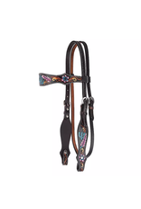 Circle Y Circle Y Desert Feather Browband Headstall 1015-12-SC