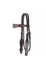 Circle Y  Desert Feather Browband Headstall 1015-12-SC
