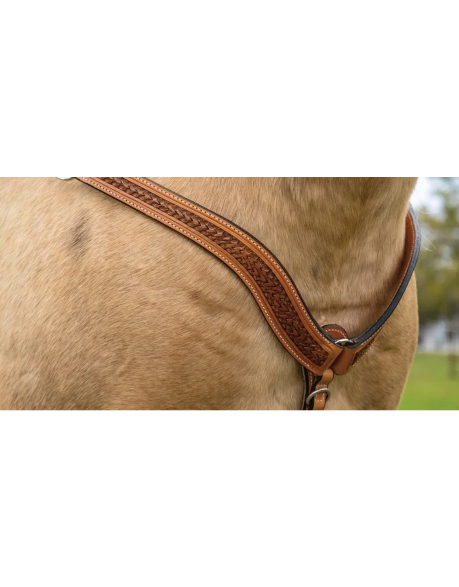 Circle Y Dawson Tooled Breast Collar 1034-23-AW