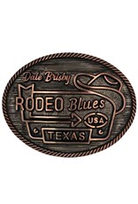 Attitude Jewelry Attitude Dale Brisby Rodeo Blues A963DB Belt Buckle