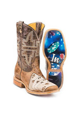 Tin Haul Men’s High Roller Western Boots with All In Sole 14-020-0007-0360