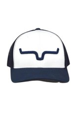 Kimes Ranch Kimes Ranch Weekly Trucker White/Navy Brim Cap