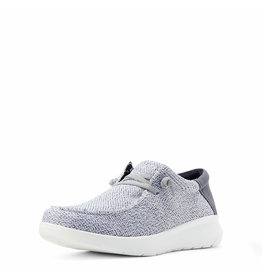 Ariat Men's Hilo Stretch Lace Distressed White/Dark Grey 10044585 Casual Shoes Closeout