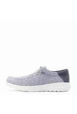 Ariat Men's Hilo Stretch Lace Distressed White/Dark Grey 10044585 Casual Shoes Closeout